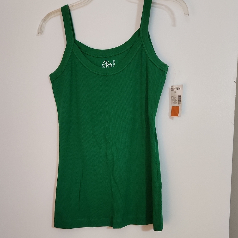 Green Women's Tank Top